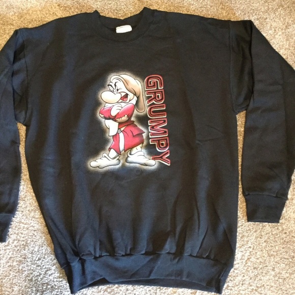 New Disney store grumpy sweatshirt - Picture 2 of 4